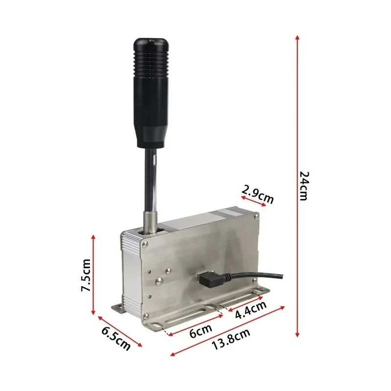 PC USB Racing Games Sequential Shifter H Gear Shift SIM For GT T500 For ETS2/Logitech G920 G923 G25 G27 G29 Thrustmaster T300RS
