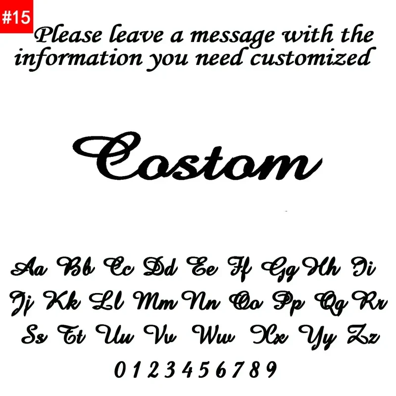 Customized Name Letter Necklace Personalized Stainless Steel Simple Pendant Clavicle Chain Women's Jewelry Valentine's Day Gift