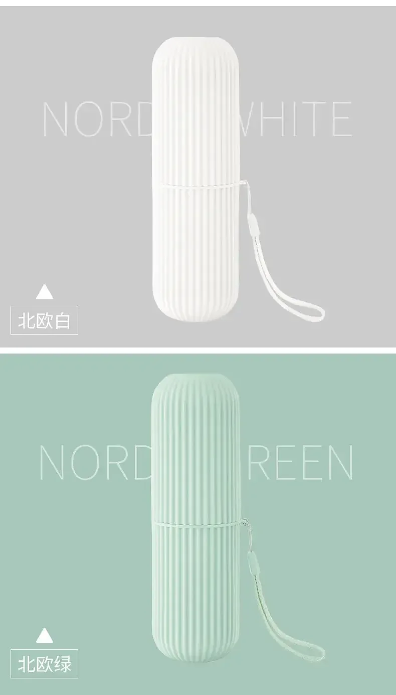 Portable Toothpaste Toothbrush Protect Holder Case Travel Camping Storage Box Protect Toothbrush Toothpaste from Dirt and Damage