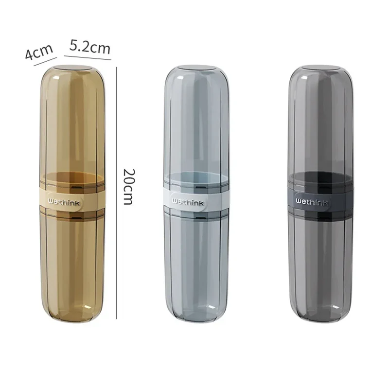 Portable Toothpaste Toothbrush Protect Holder Case Travel Camping Storage Box Protect Toothbrush Toothpaste from Dirt and Damage