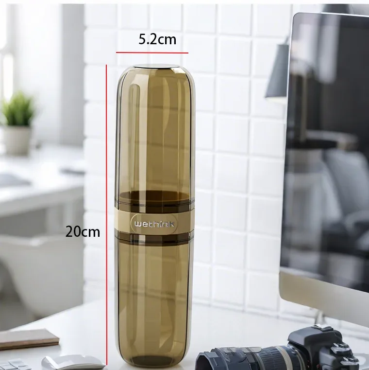 Portable Toothpaste Toothbrush Protect Holder Case Travel Camping Storage Box Protect Toothbrush Toothpaste from Dirt and Damage