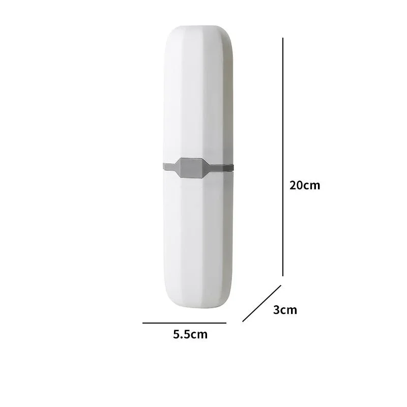 Portable Toothpaste Toothbrush Protect Holder Case Travel Camping Storage Box Protect Toothbrush Toothpaste from Dirt and Damage