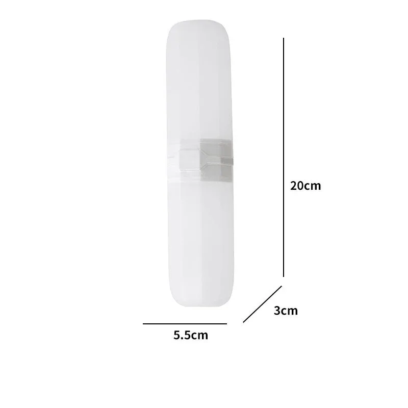 Portable Toothpaste Toothbrush Protect Holder Case Travel Camping Storage Box Protect Toothbrush Toothpaste from Dirt and Damage