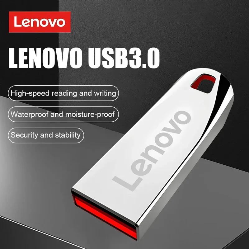 Lenovo 2TB High Speed 3.2 USB Flash Drive 1TB Pen Drive 512GB Usb Stick Pendrive 128GB Flash Disk For IPhone SmartPhone
