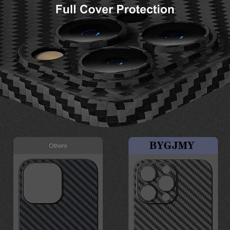 0.3mm PP Ultra Thin Cover For iPhone 16 15 14 Plus 13 12 Mini 11 Pro Max XR XS Max 7 8 Plus SE 2 3 Carbon Fiber Texture Case