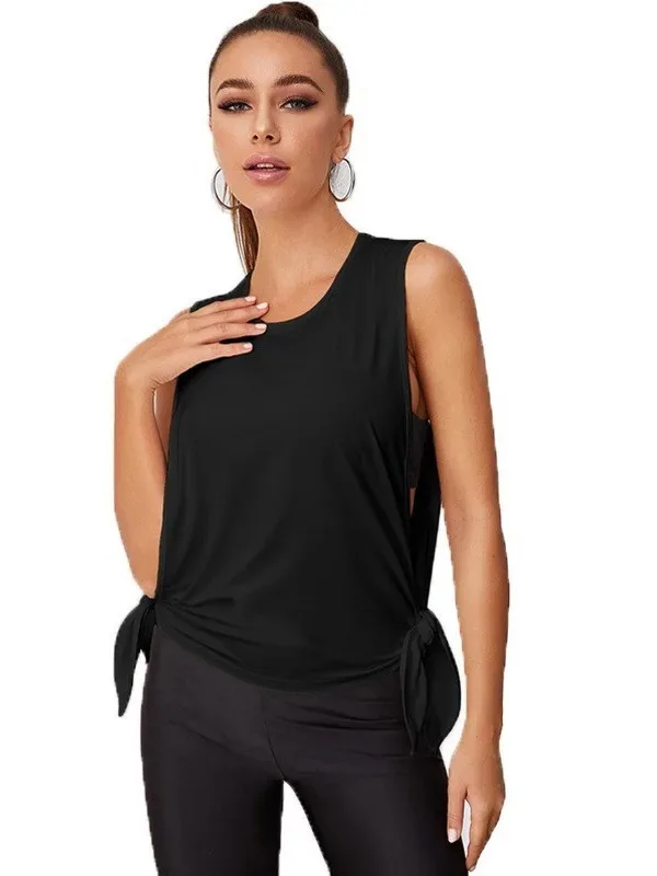 Women Gym Tops Sleeveless Yoga Tops Vest Sports Top Fitness Sport Shirt Gym Yoga Tops Female Yoga T-Shirts Loose Sport Shirts