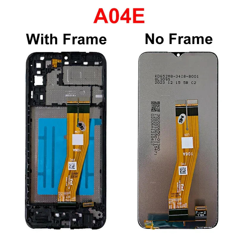 6.5" For Samsung Galaxy A04 LCD A045 A045F Display A04S Touch Screen A047 A047F For Samsung A04E LCD A042 A042F Digitiz Replace
