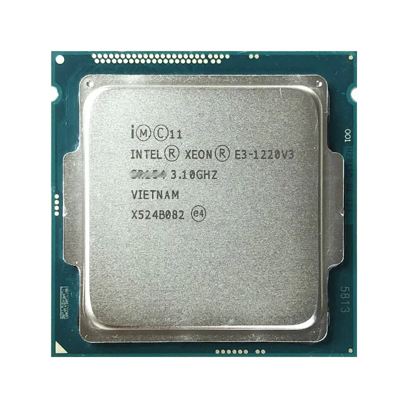 Intel Xeon E3 1220 V3 E3 1220V3 3.1 GHz Used Quad-Core Quad-Thread CPU 80W LGA 1150