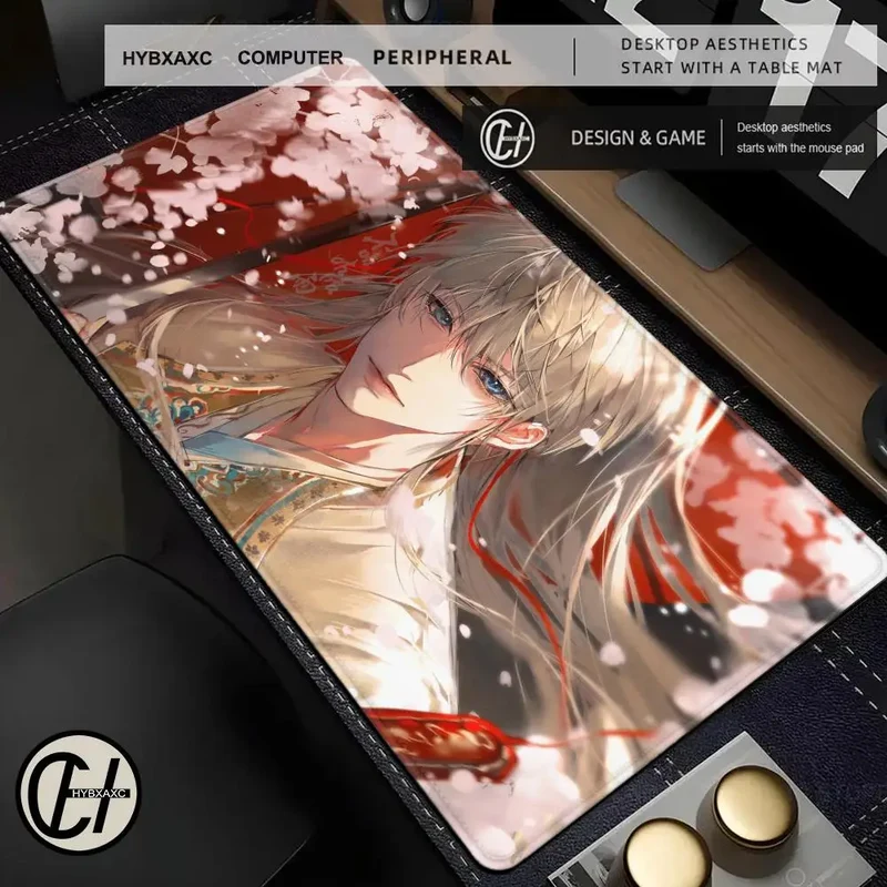 Xavier Love And Deepspace Game Mousepad Large Gaming Mouse Pad LockEdge Thickened Computer Keyboard Table Desk Mat