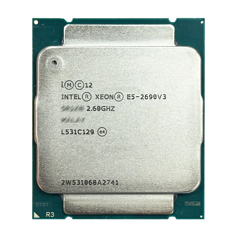 Intel Xeon E5 2690 V3 E5-2690V3 2.6 GHz Used Twelve-Core Twenty-four-Thread 30MB 135W CPU LGA 2011