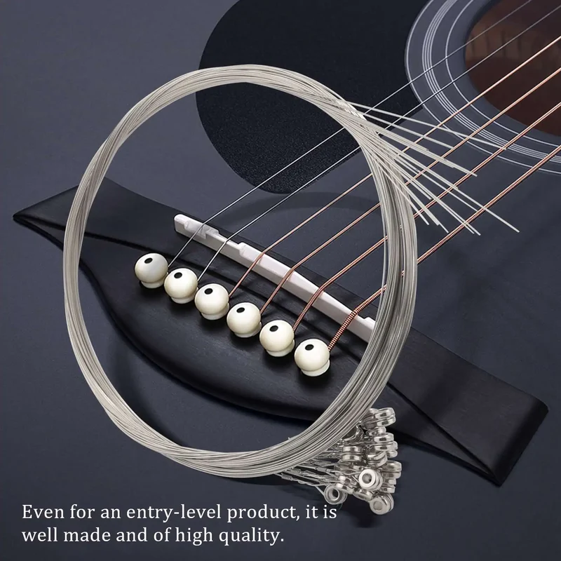 Trendy! 20-Pack Single Electric Guitar Strings Bulk .011 High E (Medium) 11 Gauge