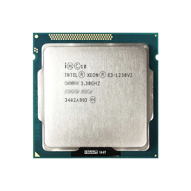 Intel Xeon E3 1230 V2 E3 1230V2 Used 3.3 GHz 8M 69W CPU Processor LGA 1155