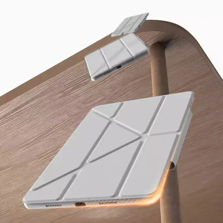 New Case For OnePlus Pad 2 12.1 Pro 12.1 Pad 11.61 GO 11.35 Y-Folding Acrylic Anti-bending Cover With Buckle Tower