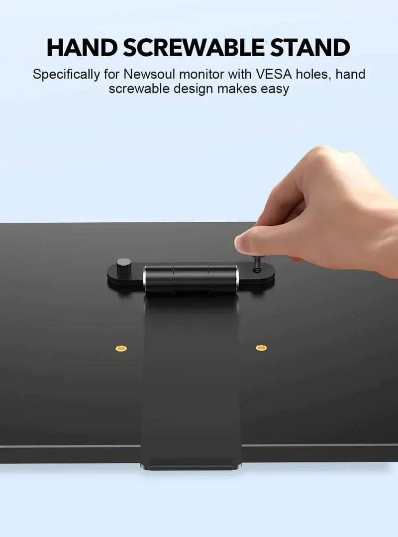 EVICIV Adjustable Monitor Stand VESA 75*75mm Mount Desk Support Holder for 7 - 17.3 Inch M3/M4 Portable Monitor Kickstand