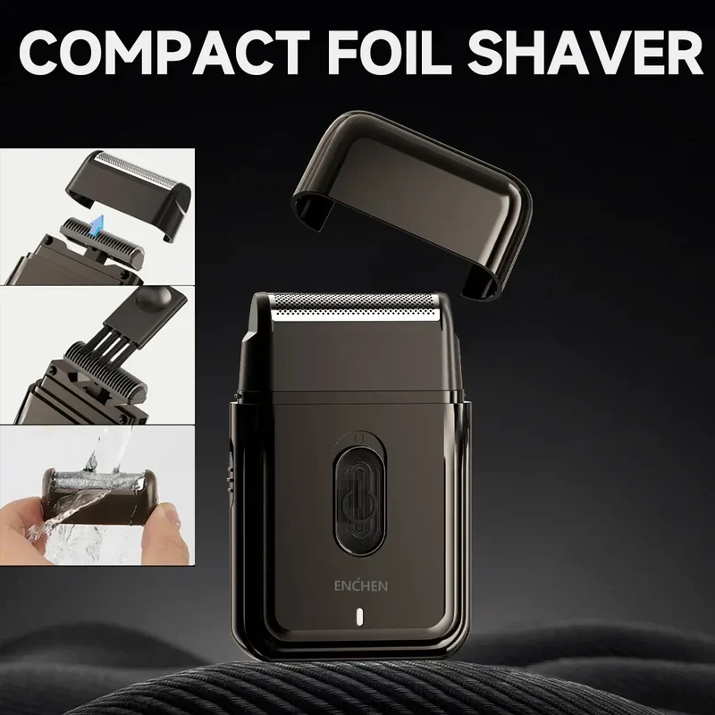 ENCHEN Shaver Electric Professional Shaver Portable Shaving Machine Beard Trimmer Face Shaver Reciprocating Shaver for Men MS003