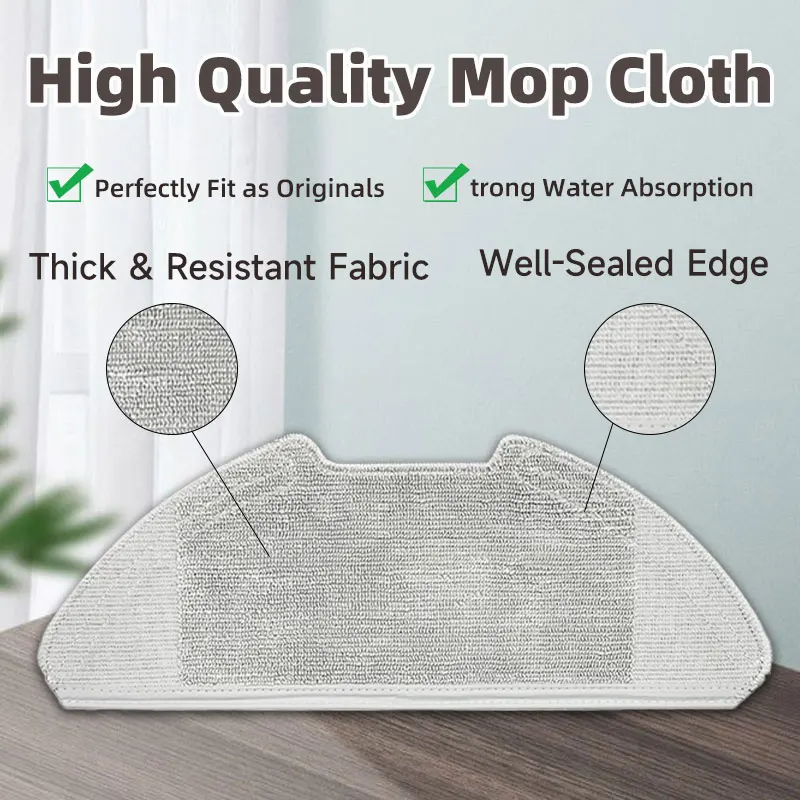Compatible For Xiaomi Mi Robot Vacuum-Mop 2 Pro / Mop 2 Lite / MJSTL / MJST1S Spare Parts Accessories Main Side Brush Filter Mop