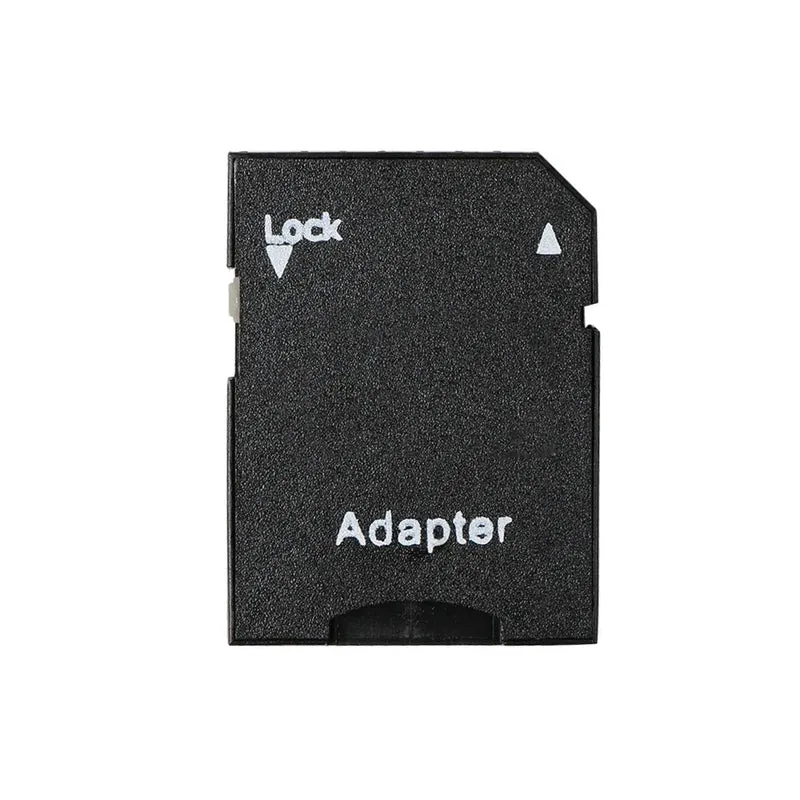 10Pcs New Wholesale Memory Card Adapter Converter Black Microsd Mini TF Card Reader Micro SD To SD Memory Card Adapter Converter