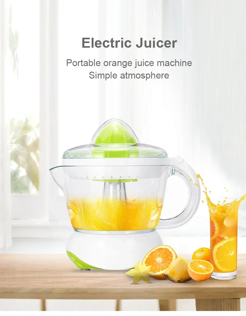 700ML Electric Orange Juice Extractor Household Fruit Squeezer Machine Large Capacity Juicers Orange Lemon Extractor Household