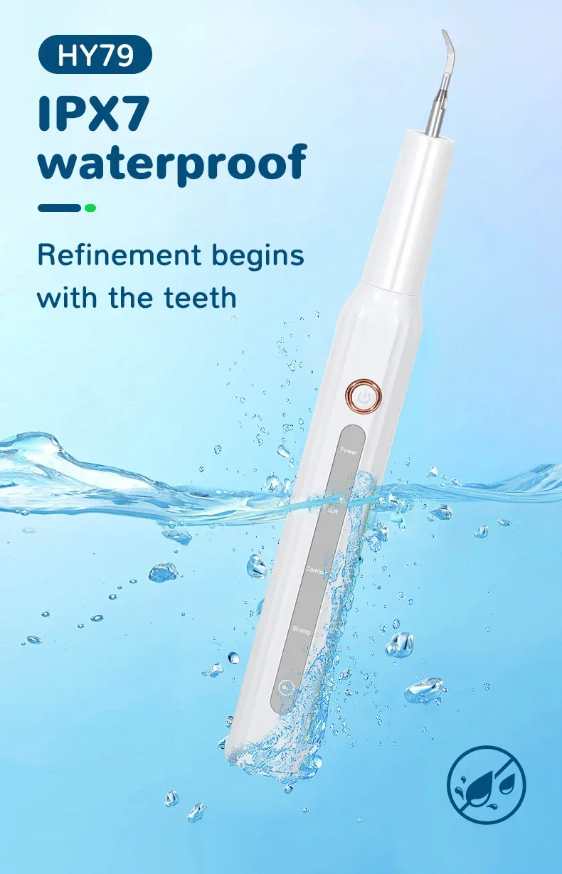 2026 Ultrasonic Tooth Cleaner Dental Scaler Calculus Remover Plaque Tartar Eliminator Dental Stone Removal Teeth Cleaning Tools