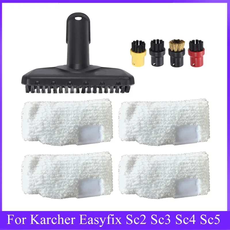 New Microfiber Mop Cloth For Karcher Easyfix SC2 SC3 SC4 SC5 CTK10 CTK20 Handheld Magic Steam Brush Vacuum Cleaner Spare Parts