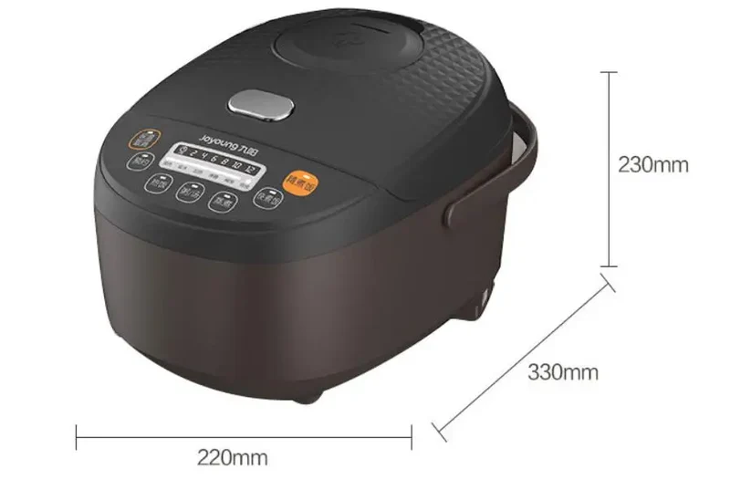 Joyoung multifunctional intelligent household electric mini rice cooker 230V 3L soup JYF-30FE09 220-230-240v home food cooker