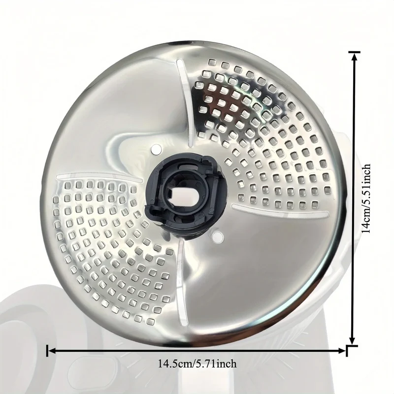 TM7 Protective Cover Peeler Cutter, Blade Cover Attachment for Thermomix TM6 TM5 TM7 Vegetables Stainless Steel, Kitchen Accesso
