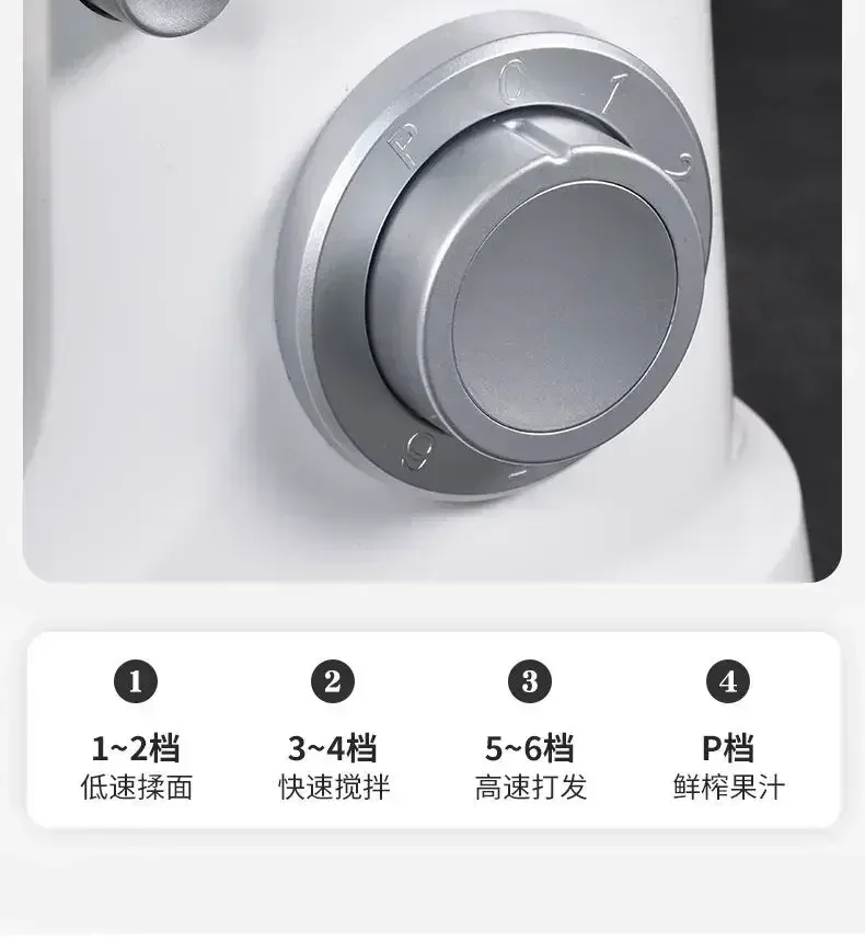 Small Home Automatic Kitchen Machine 220V Bread Mixer Dough Mixer Aid Commercial Stand Spiral Mixer Robot Cake.Stand 220V