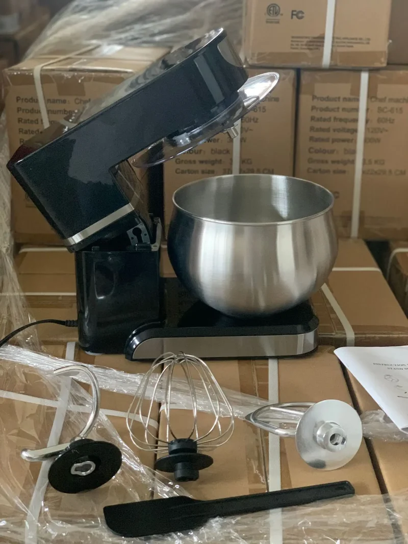 5L Stand Mixer – 3-in-1 Multifunctional Kitchen Machine with Dough Hook, Beater & Whisk,1000W Powerful Motor for Baking/Cooking