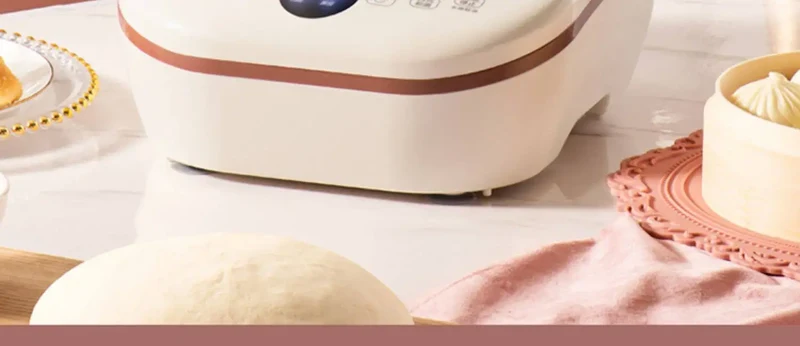 Compact Automatic Stand Mixer Dough Kneading Fermentation All-in-One Multifunctional Machine for Home