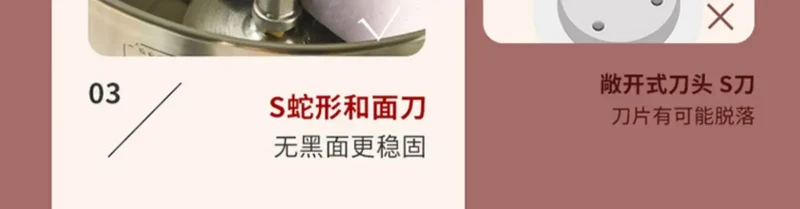 Compact Automatic Stand Mixer Dough Kneading Fermentation All-in-One Multifunctional Machine for Home