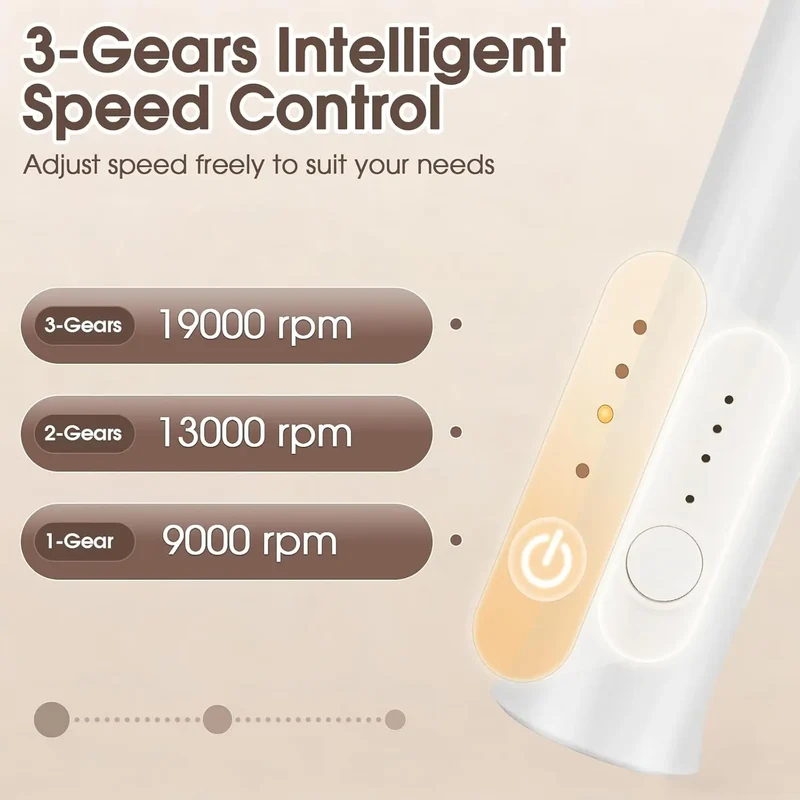Electric Milk Frother 2 In 1 Rechargeable Blender Stainless Steel 3 Speeds Coffee Mixer Egg Beater Handheld Foam Maker Tools