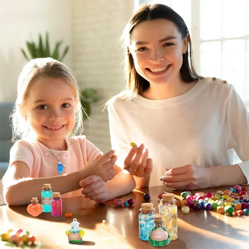 Fairy Magic Potions Kit Kids DIY Witch Glowing Spell Potion DIY Handmade Toys Science Experiments Kids Craft Kit Educational Toy