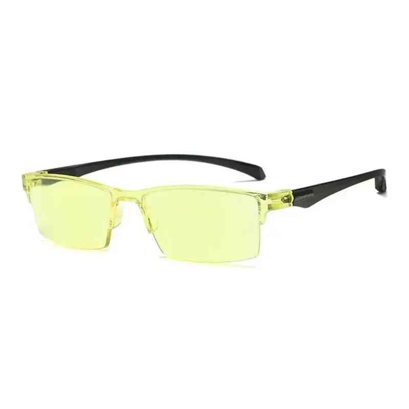Smart Automatic Zoom Reading Glasses Anti Blue Ray Eyeglasses Autofocus Power Half-Rim Near Far Computer Glasses