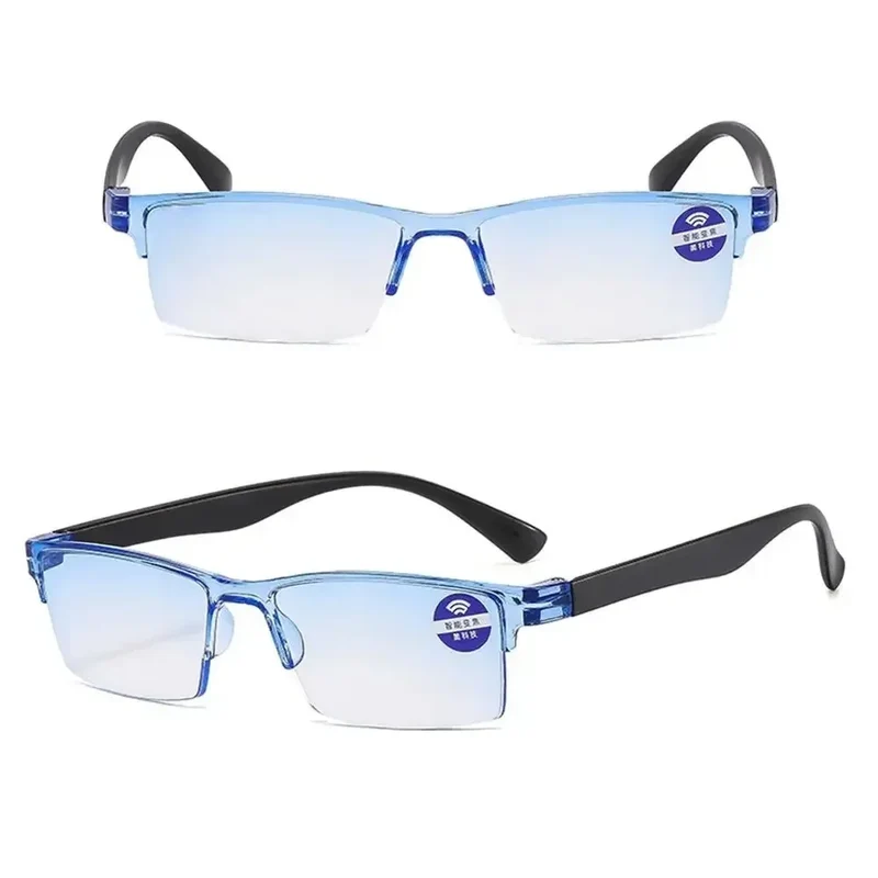 Smart Automatic Zoom Eyeglasses Anti-Blue Light Reading Glasses Men Women Optical Spectacle Computer Eyeglass