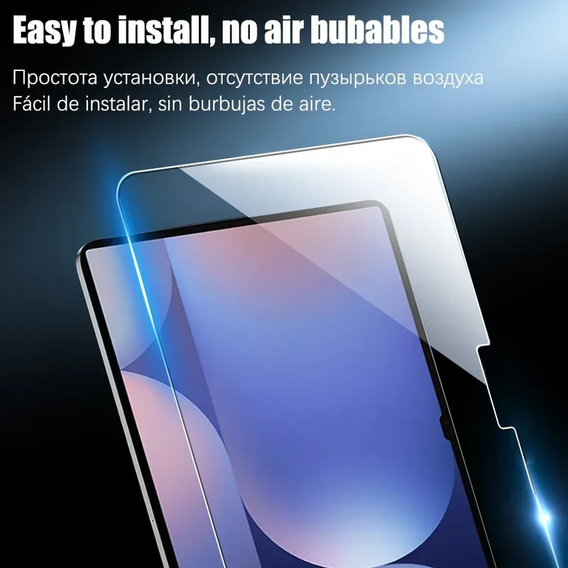 2PCS Tempered Glass Screen Protector for Samsung Galaxy Tab S10 Ultra Plus S10+ Clear Glass Tablet Accessories 9H Film