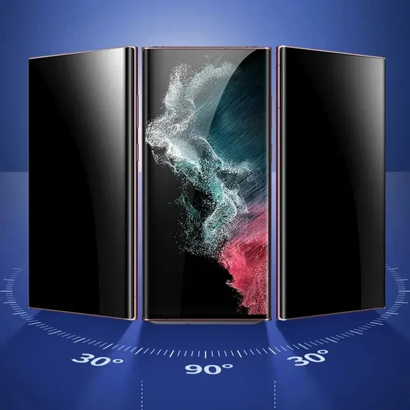 Anti Spy Hydrogel Film For Samsung Galaxy S25 S21 S23 S22 S24 Ultra S24 S23 FE Note 10 20 Ultra Privacy Screen Protector