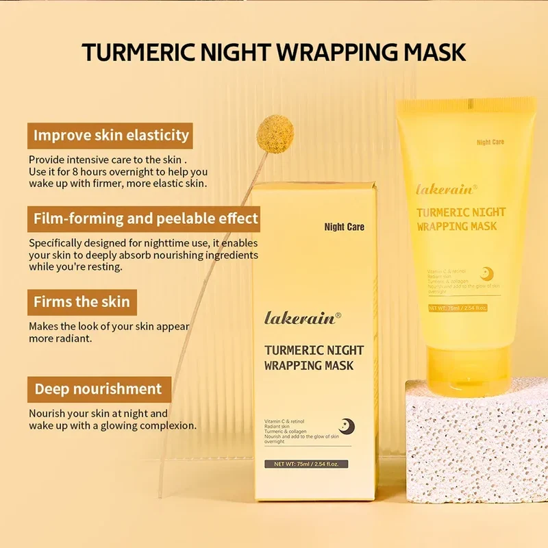 Korean Deep Collagen Mask Peel Off Mask Face Anti Wrinkle Lifting Skin Care Masks Bio Pack Night Wrapping Woman Overnight Skin