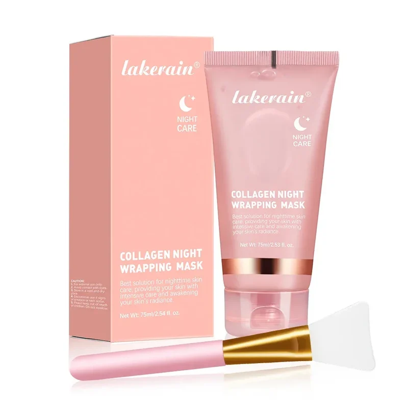 Korean Deep Collagen Mask Peel Off Mask Face Anti Wrinkle Lifting Skin Care Masks Bio Pack Night Wrapping Woman Overnight Skin