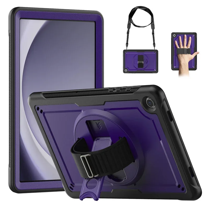 Funda For Samsung Galaxy Tab A11 A9 8.7 Plus 11 inch 2025 2023 X216B Case Shockproof Safe PC Silicon Hybrid Stand Tablet Cover