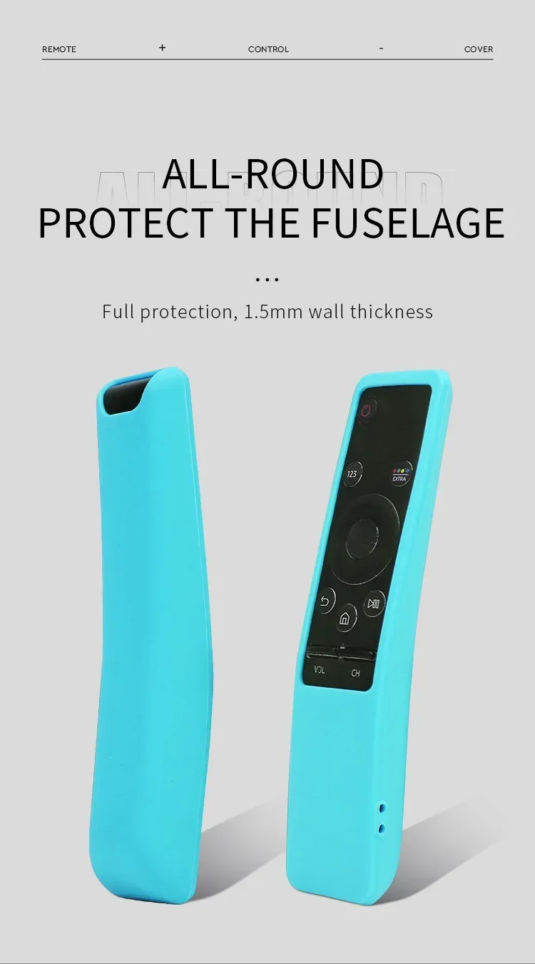 Remote Control Sleeve 1 Piece Luminous Silicone Case For Samsung Smart TV BN59-01312A 01312H BN59 01241A 01242A Remote Control