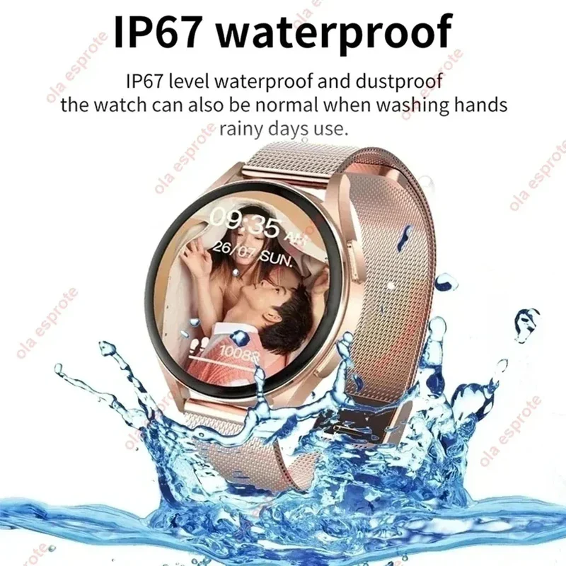 Bluetooth Call Smart Watch Pro 1.39-Inch Custom Dials Music Sports Men Women Watch 6 Health Monitor Smartwatch For Android IOS