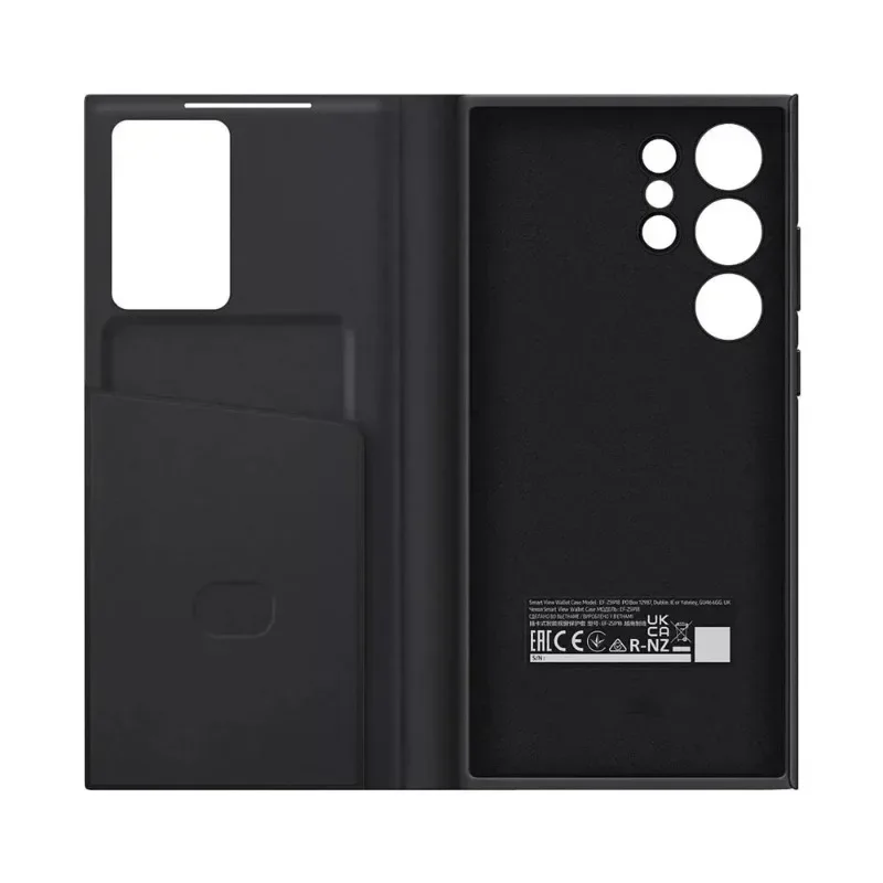 Original High Quality Smart Display LED View Windows Case For Samsung S25 Ultra S24 S23 S22 Plus Flip Wallet Card Phone Cover