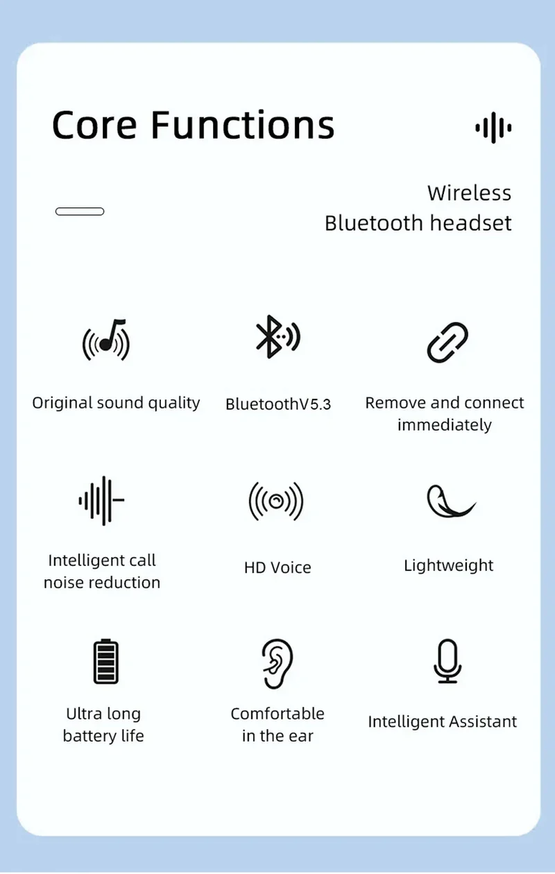 New Air Pro Wireless Bluetooth Earphones Headphones ANC Noise Reduction HiFi Sound Low Latency Earbuds HD Music Touch Headsets