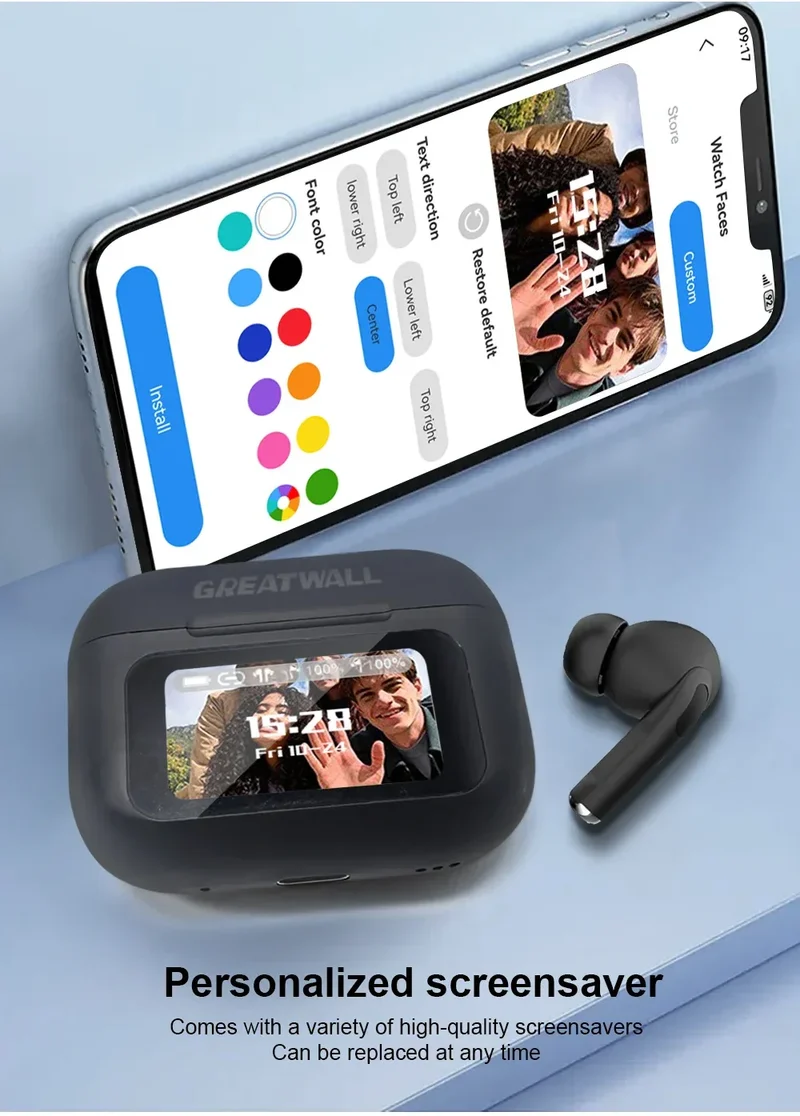 New Air Pro Wireless Bluetooth Earphones Headphones ANC Noise Reduction HiFi Sound Low Latency Earbuds HD Music Touch Headsets