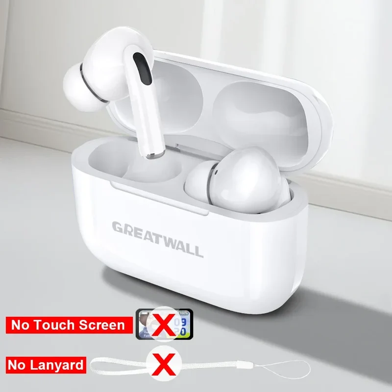 New Air Pro Wireless Bluetooth Earphones Headphones ANC Noise Reduction HiFi Sound Low Latency Earbuds HD Music Touch Headsets