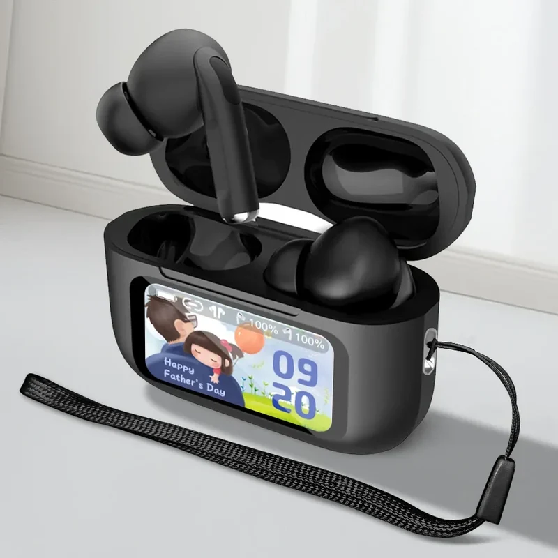 New Air Pro Wireless Bluetooth Earphones Headphones ANC Noise Reduction HiFi Sound Low Latency Earbuds HD Music Touch Headsets