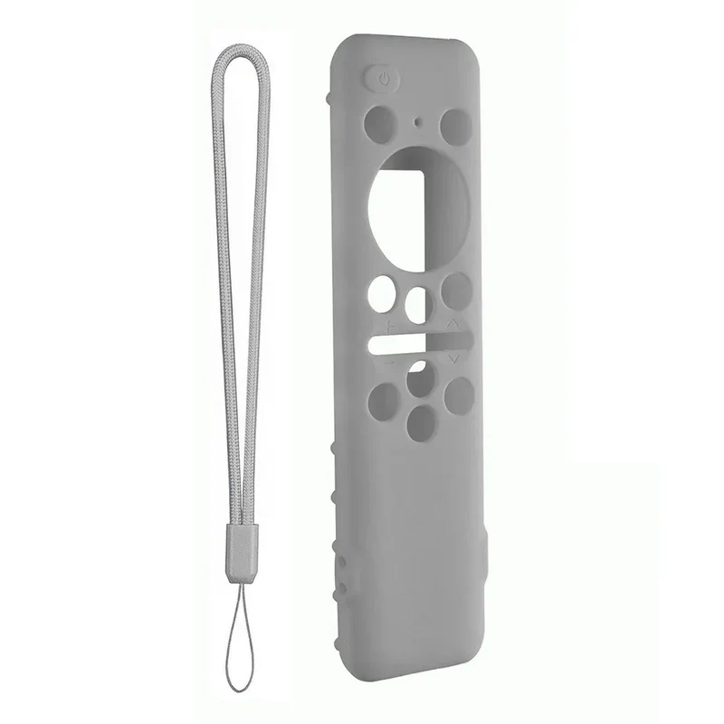 For Samsung BN59-01432A 01432B Remote Control Silicone Protective Case Shockproof Anti-Slip Smart TV Soft Sleeve with Lanyard