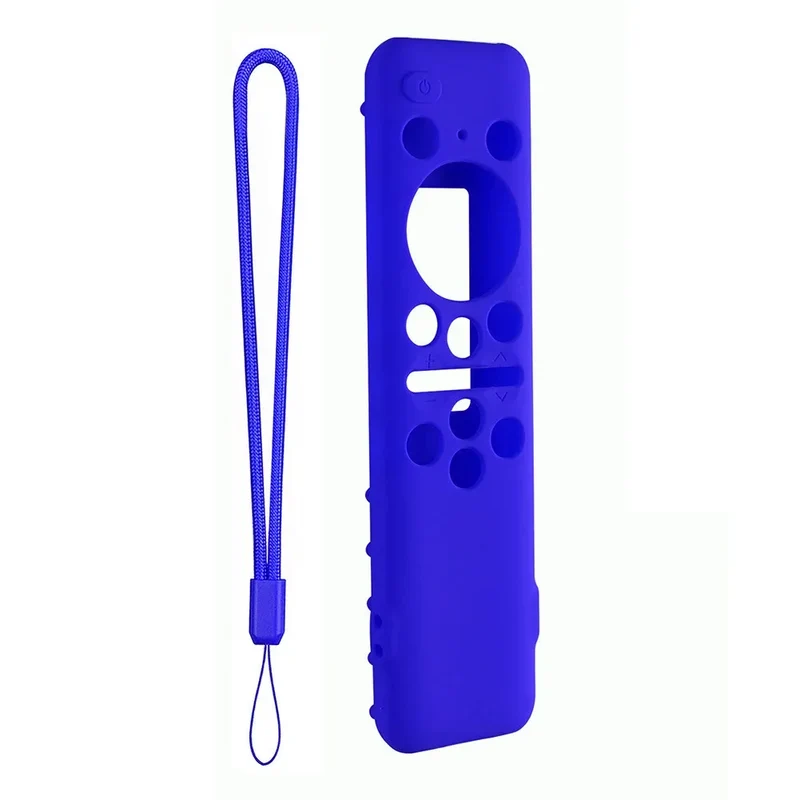 For Samsung BN59-01432A 01432B Remote Control Silicone Protective Case Shockproof Anti-Slip Smart TV Soft Sleeve with Lanyard