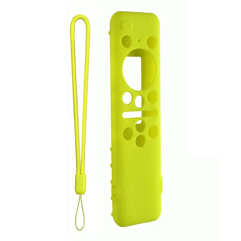 For Samsung BN59-01432A 01432B Remote Control Silicone Protective Case Shockproof Anti-Slip Smart TV Soft Sleeve with Lanyard