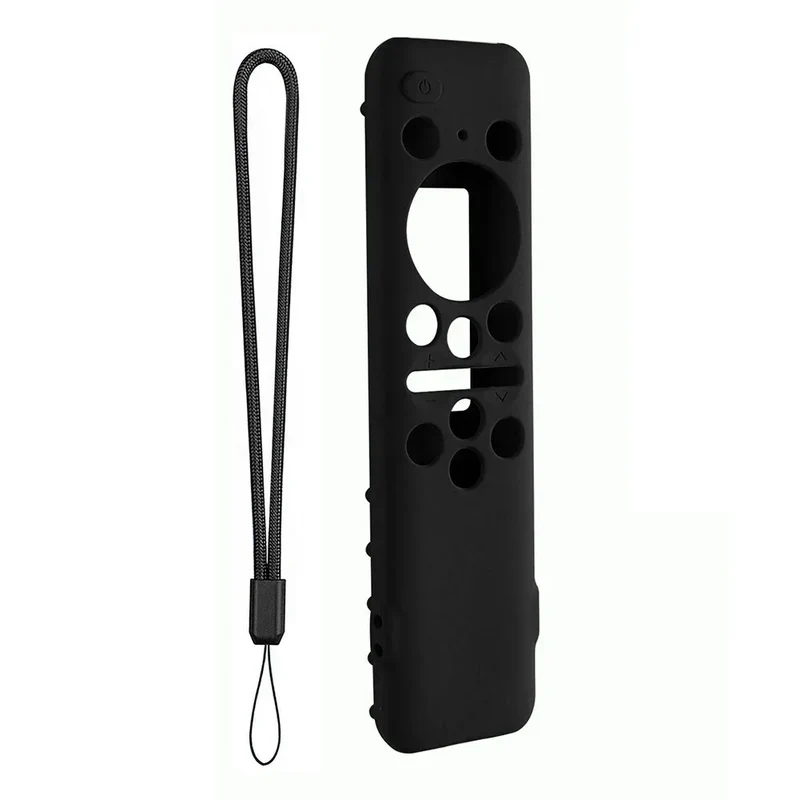 For Samsung BN59-01432A 01432B Remote Control Silicone Protective Case Shockproof Anti-Slip Smart TV Soft Sleeve with Lanyard